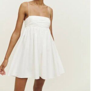 Reformation Catarina Dress Ivory - Size 0